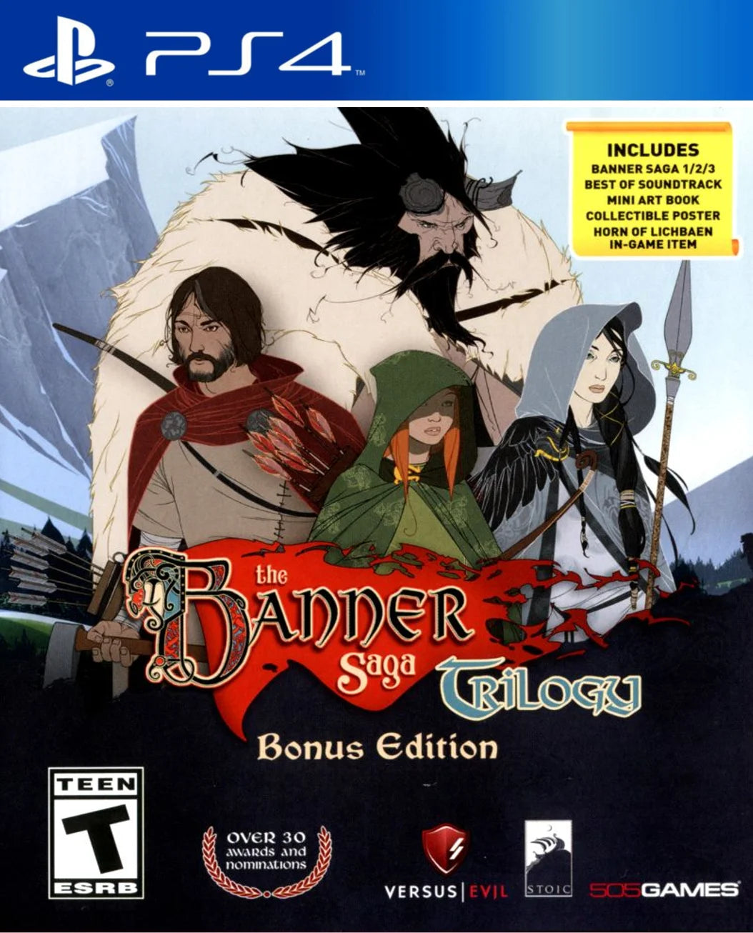 Playstation 4: The Banner Saga Trilogy