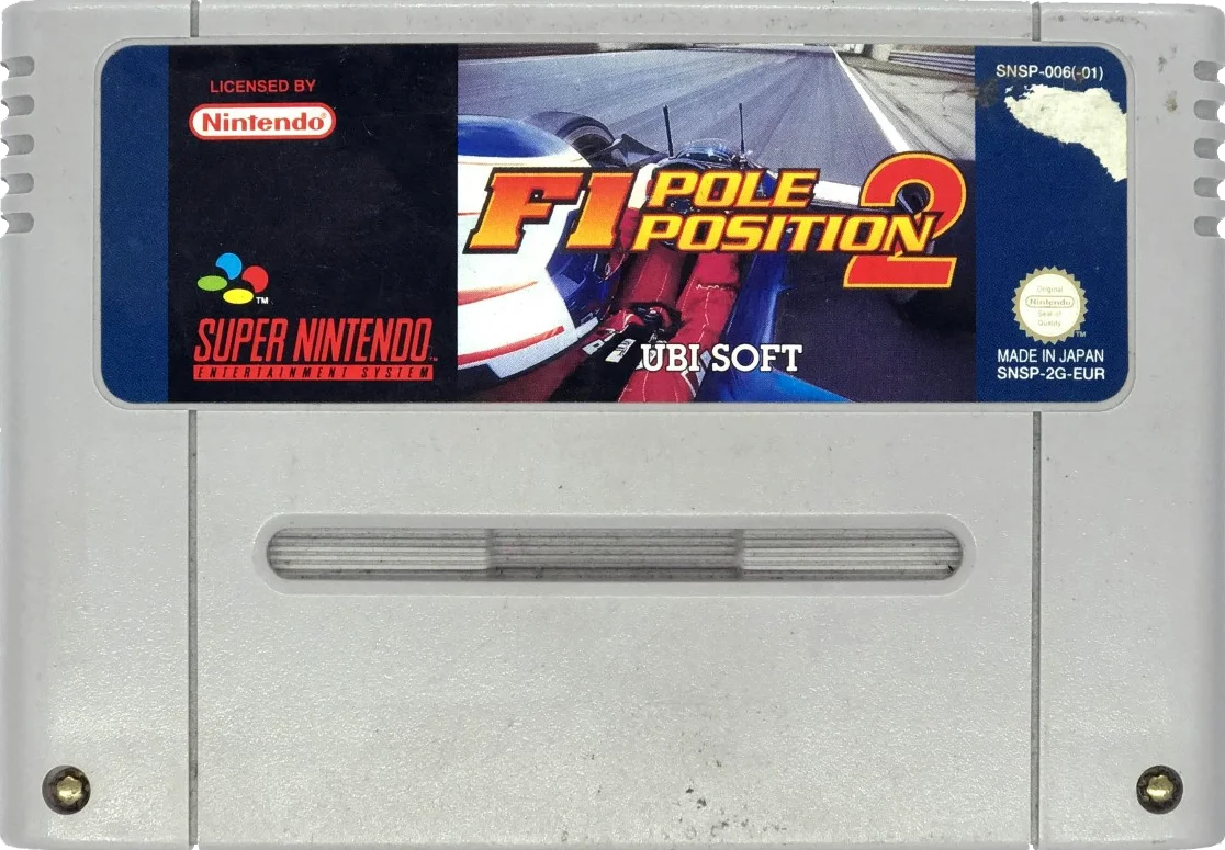 Super Nintendo: F1 Pole Position 2