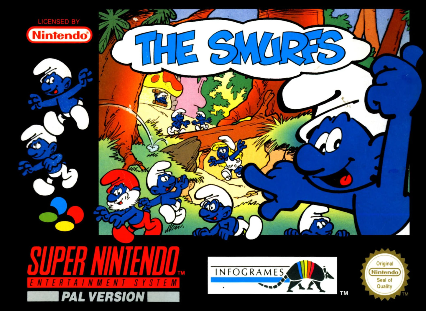 Super Nintendo: The Smurfs