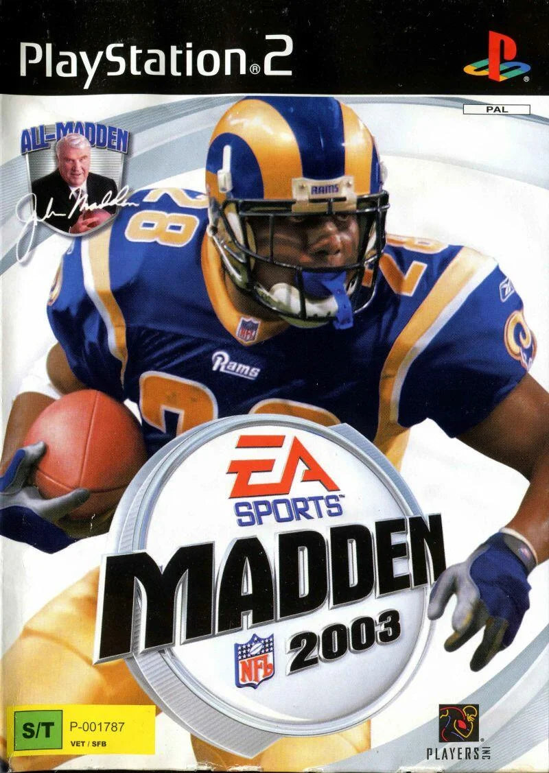Playstation 2: Madden 2003