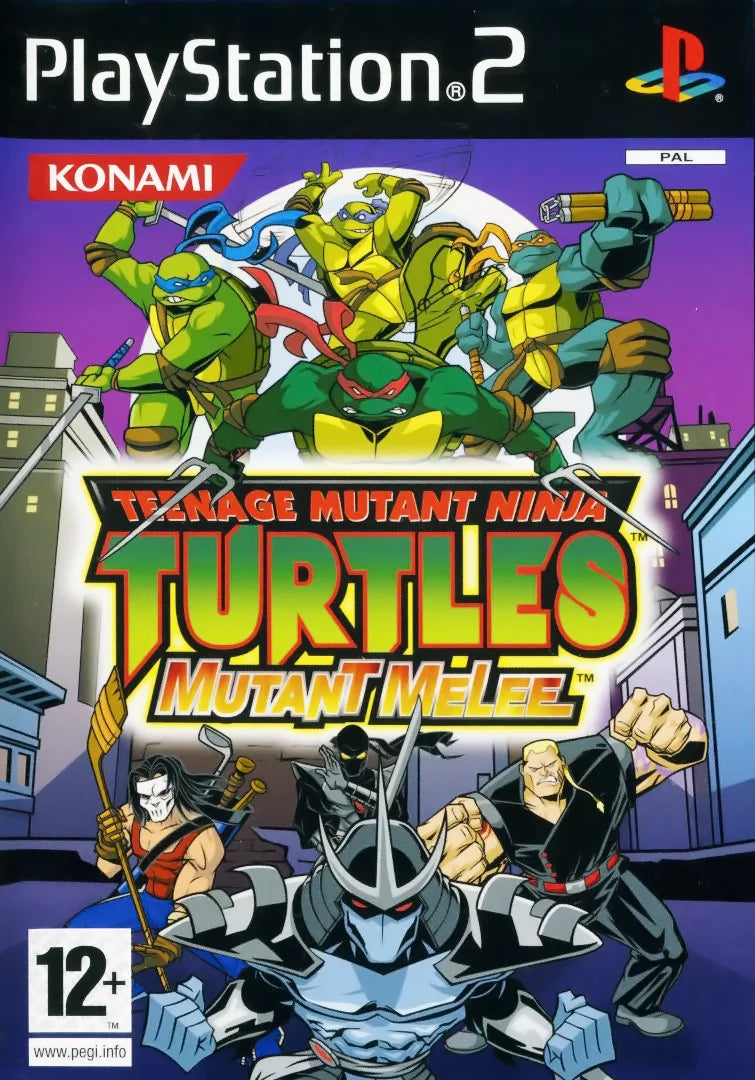 Playstation 2: Teenage Mutant Ninja Turtles: Mutant Melee