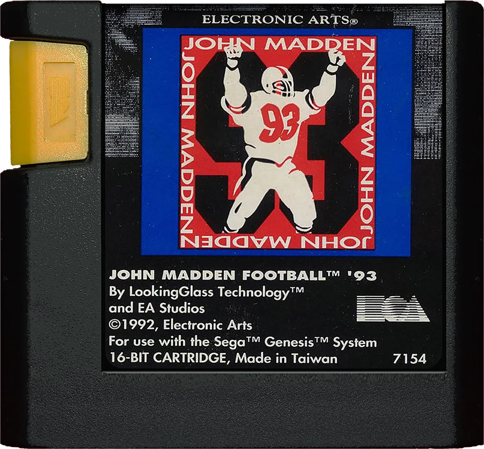 Mega Drive: John Madden Football '93
