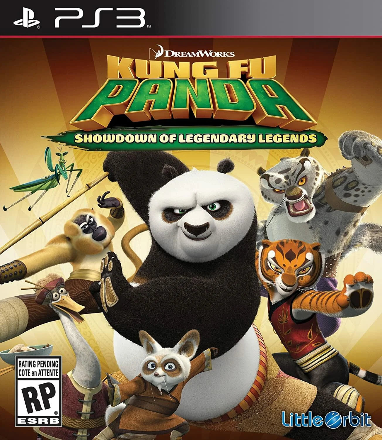 Playstation 3: Kung Fu Panda: Showdown of Legendary Legends