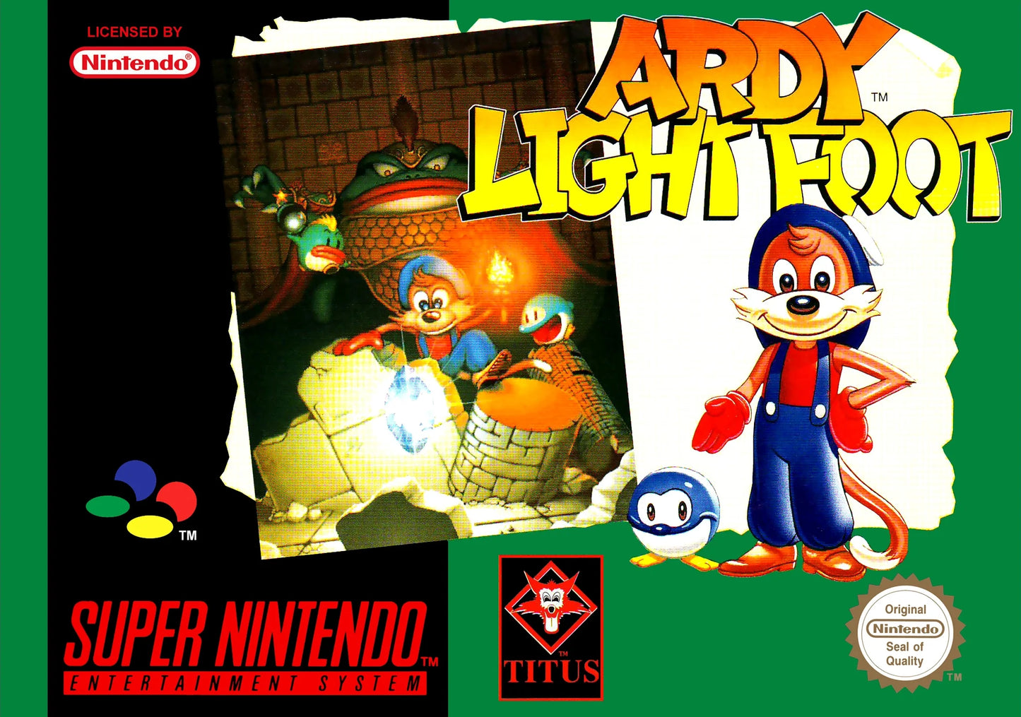 Super Nintendo: Ardy Light Foot