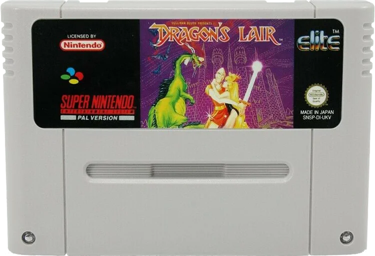 Super Nintendo: Dragon's Lair