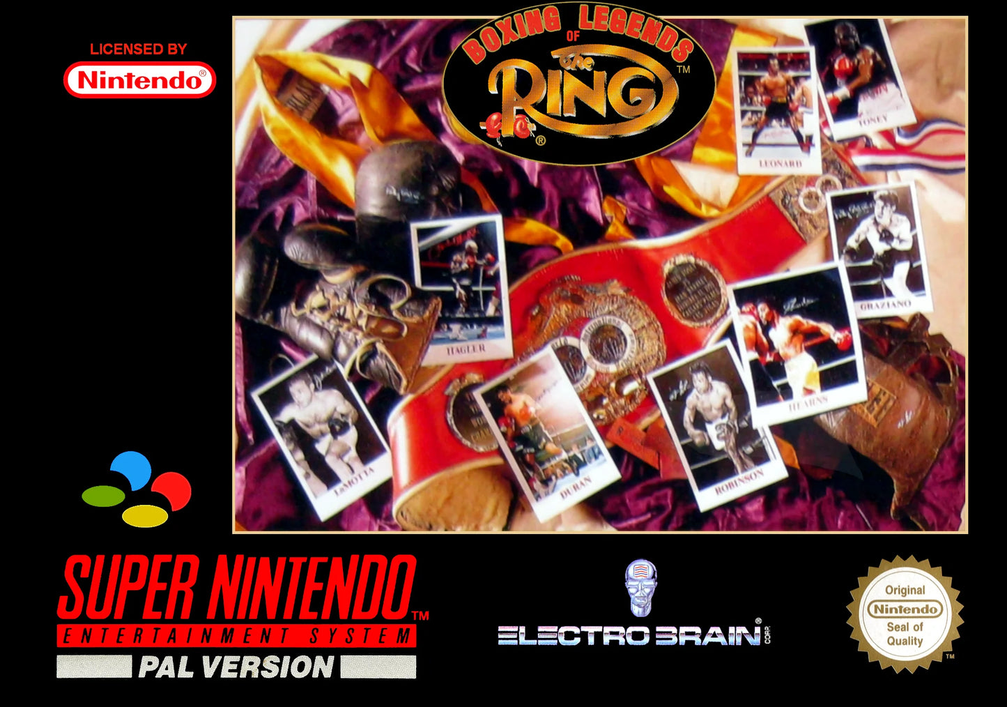 Super Nintendo: Boxing Legends Of The Ring