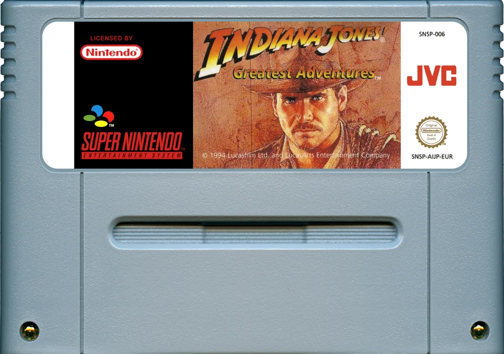 Super Nintendo: Indiana Jones' Greatest Adventures