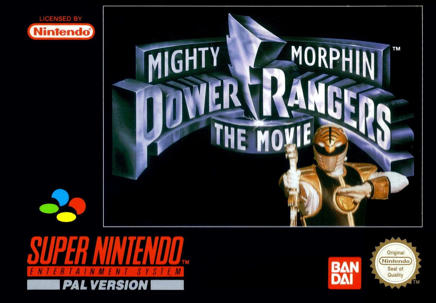 Super Nintendo: Mighty Morphin Power Rangers The Movie