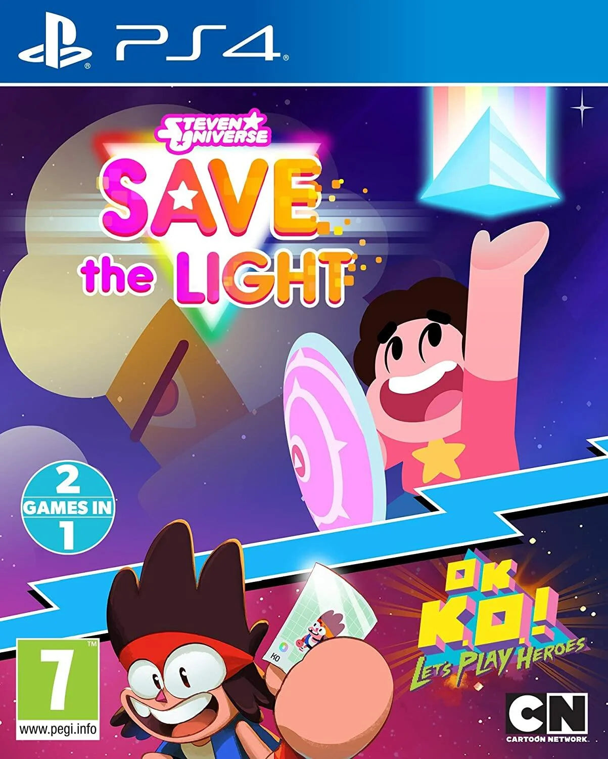 Playstation 4: Steven Universe: Save The Light & OK KO Let's Play Heroes