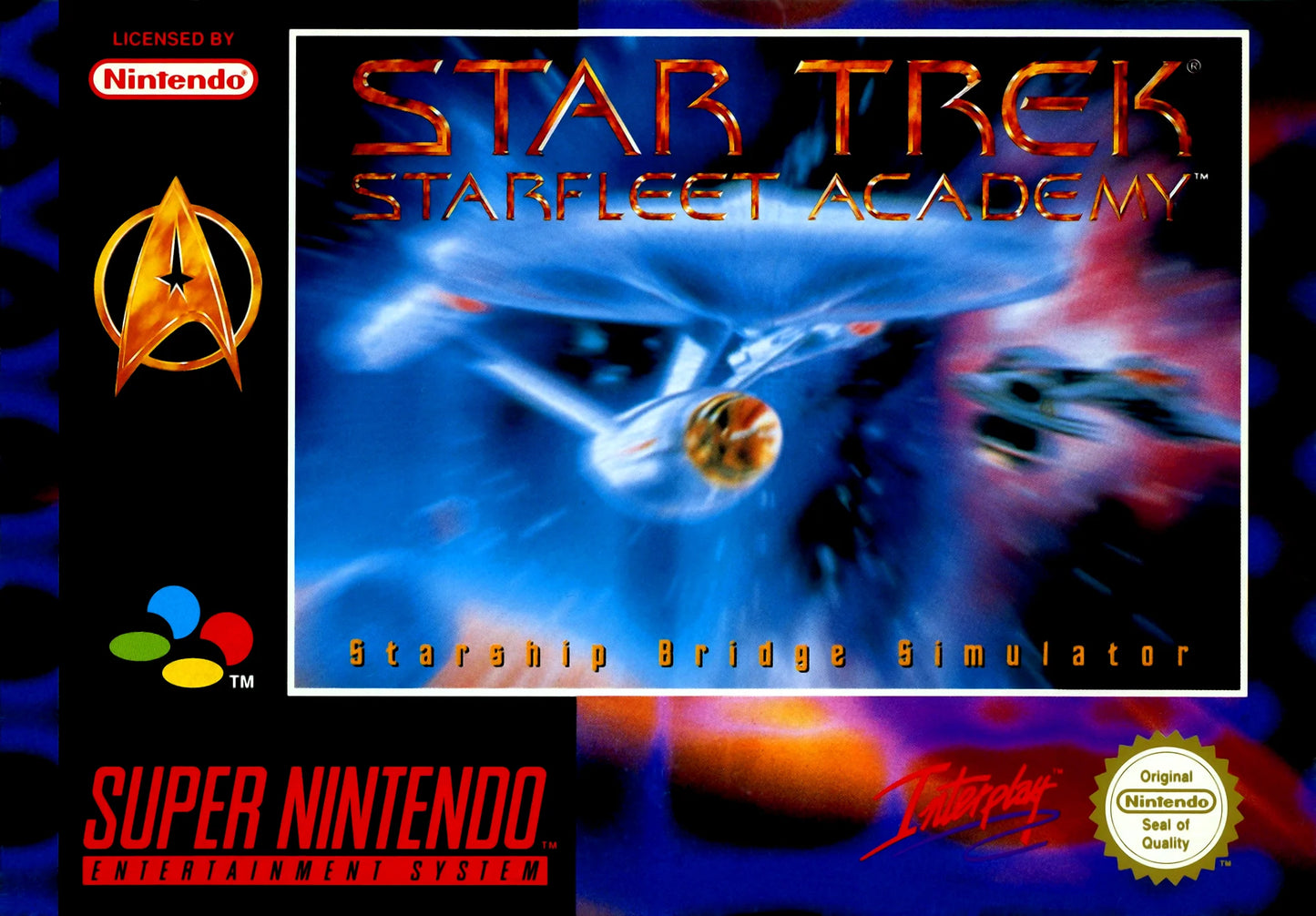Super Nintendo: Star Trek Starfleet Academy