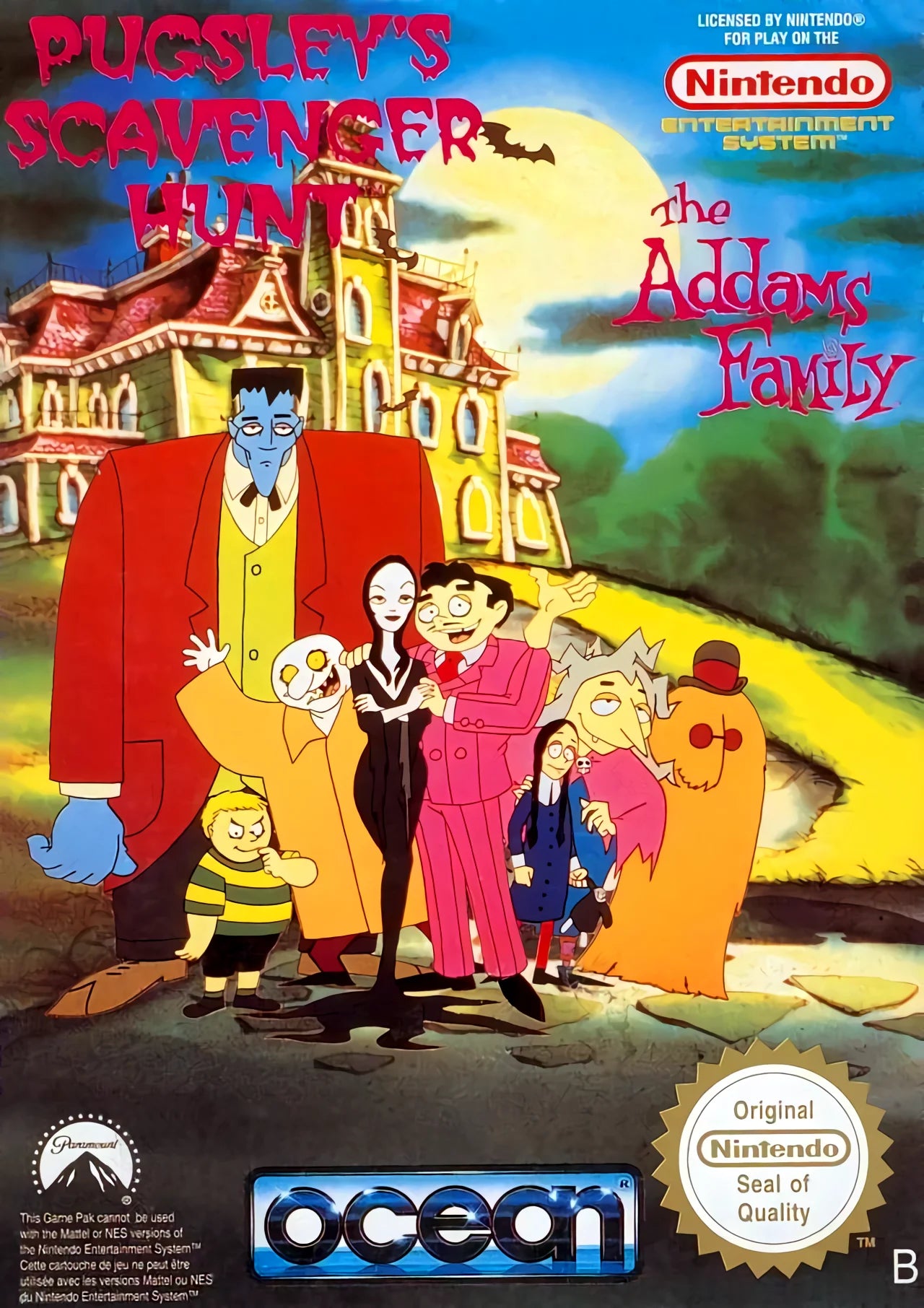 NES: Addams Family Pugsley's Scavenger Hunt