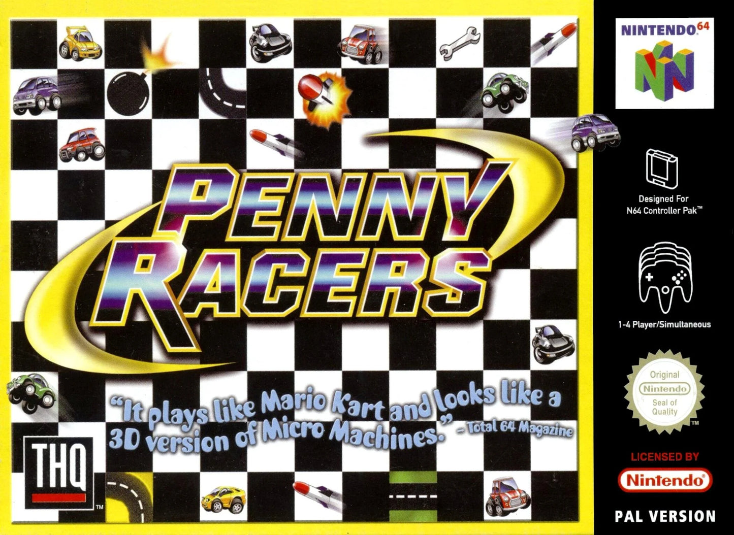 Nintendo 64: Penny Racers