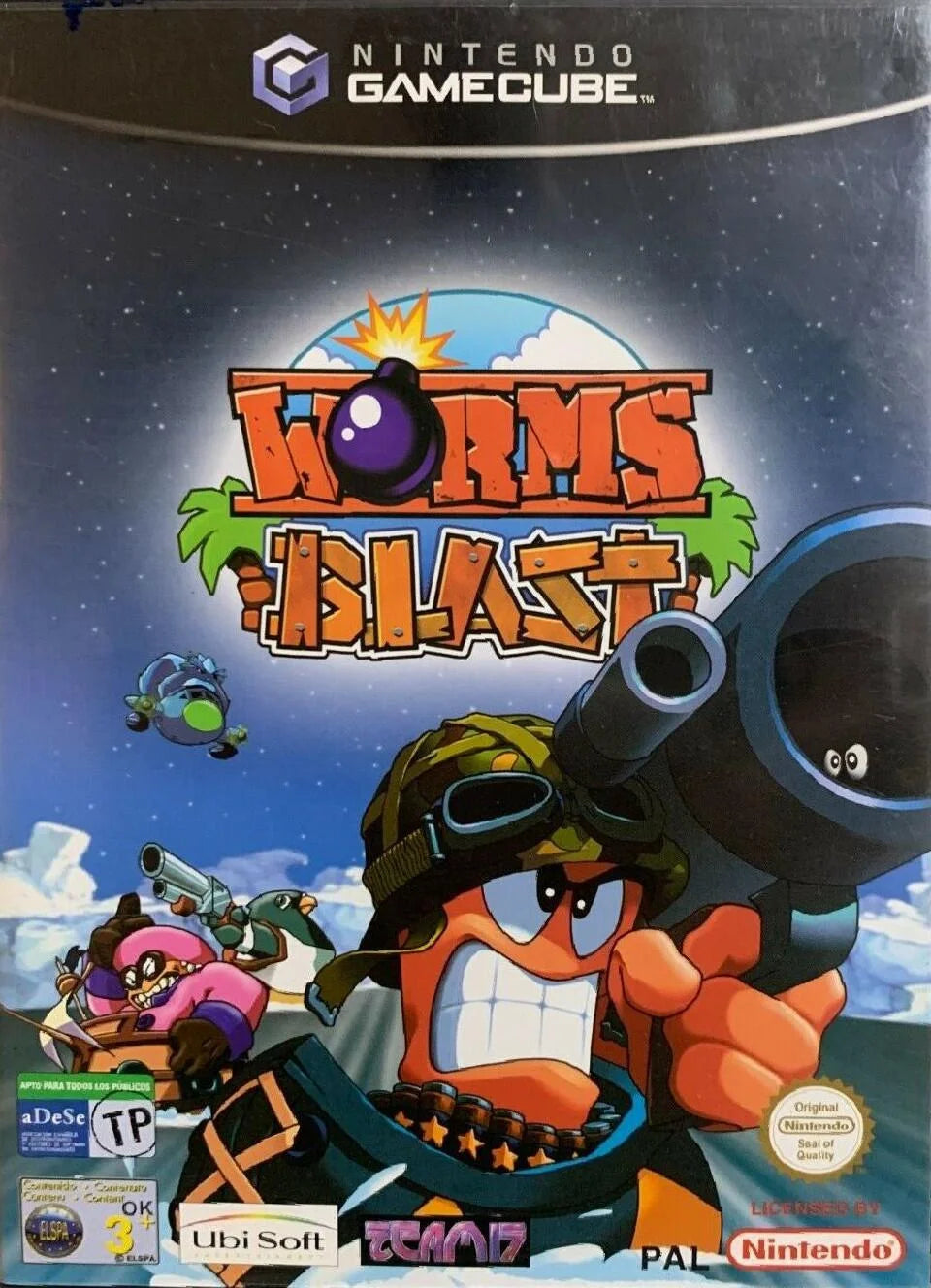 GameCube: Worms Blast