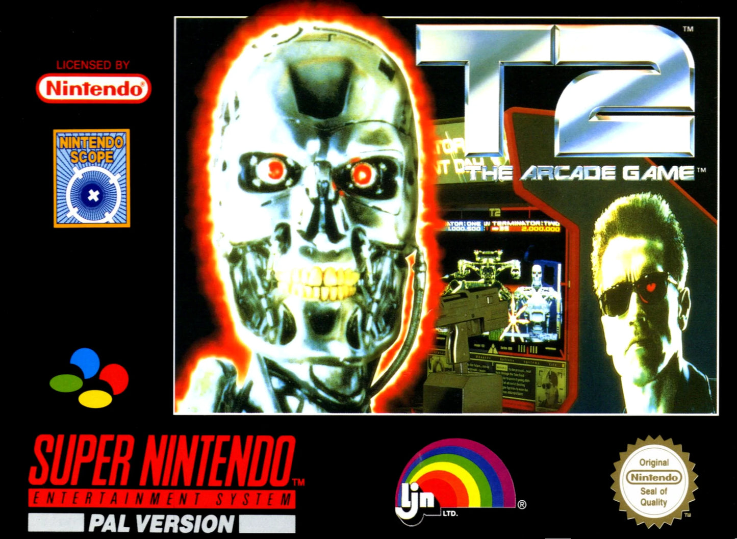 Super Nintendo: T2 The Arcade Game