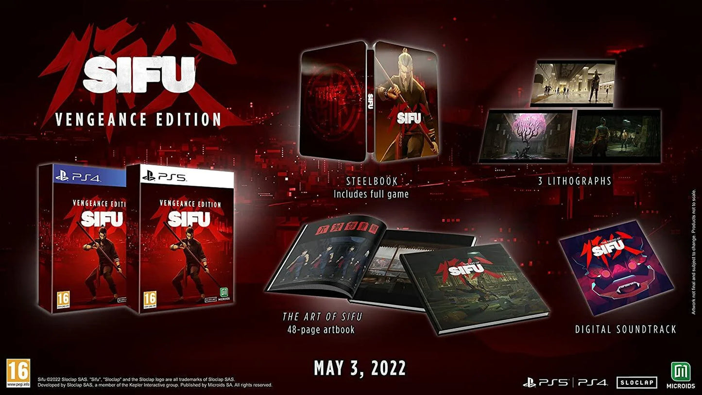 Playstation 4: Sifu: Vengeance Edition