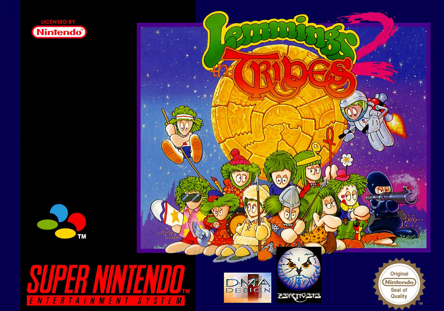Super Nintendo: Lemmings 2 The Tribes