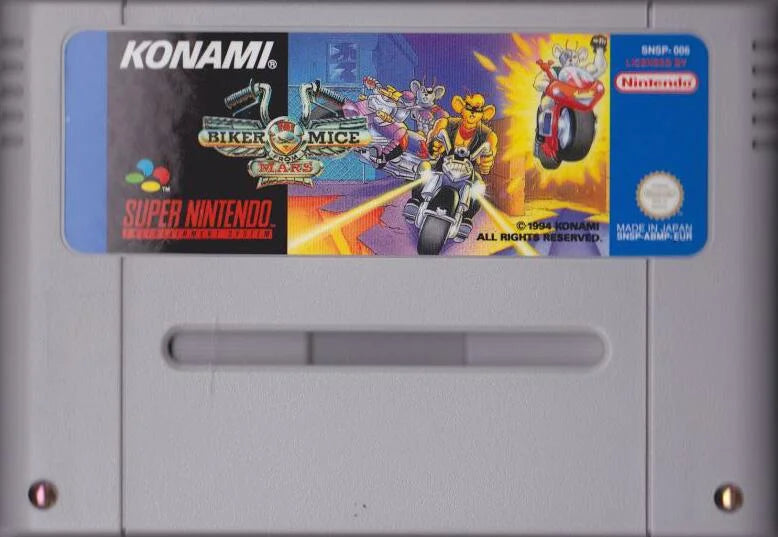 Super Nintendo: Biker Mice from Mars