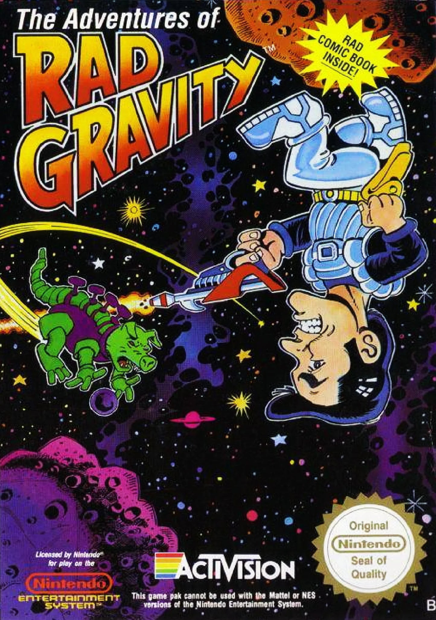 NES: Adventures of Rad Gravity