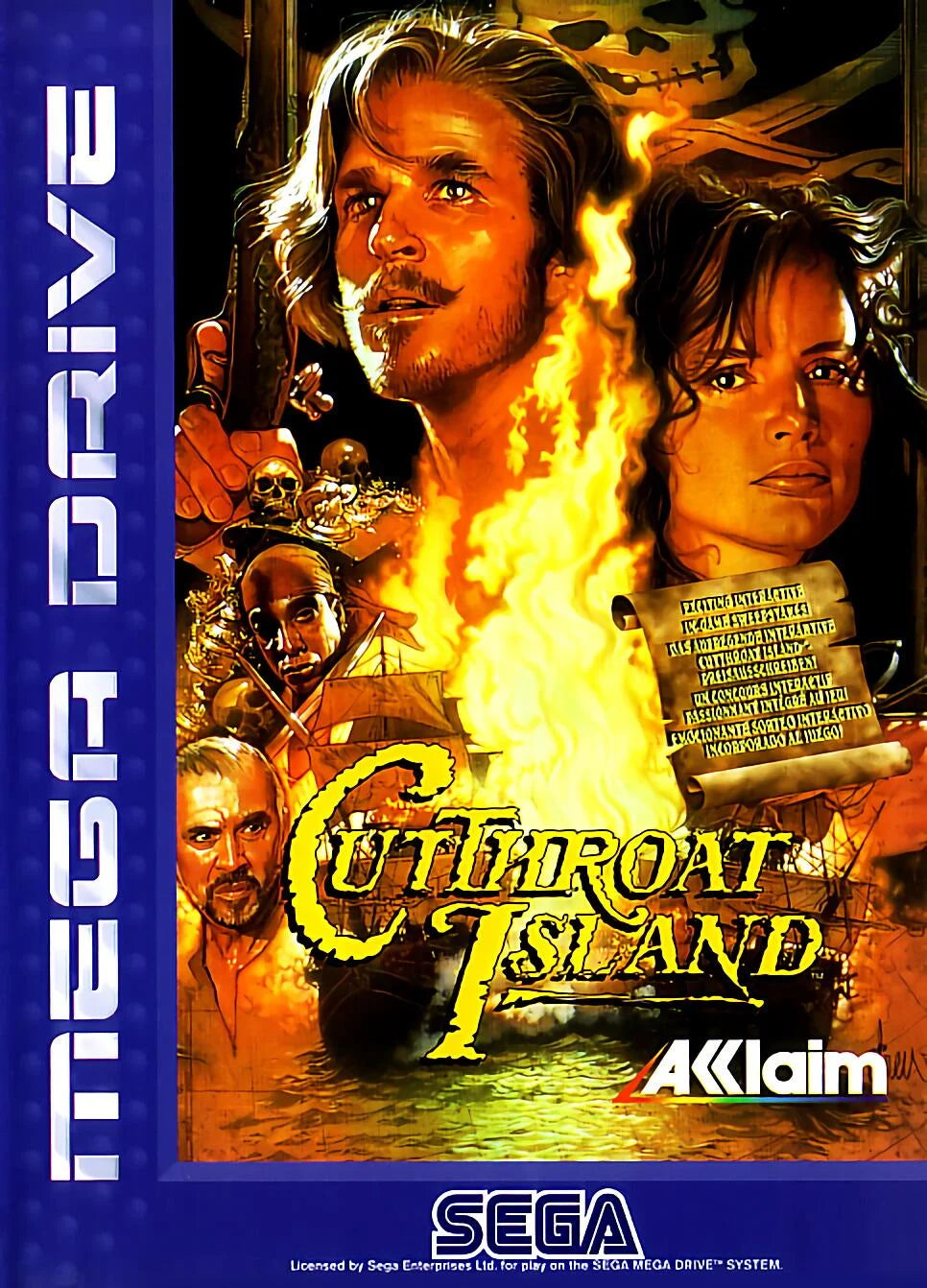 Mega Drive: Cutthroat Island