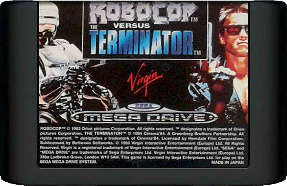Mega Drive: RoboCop Versus The Terminator