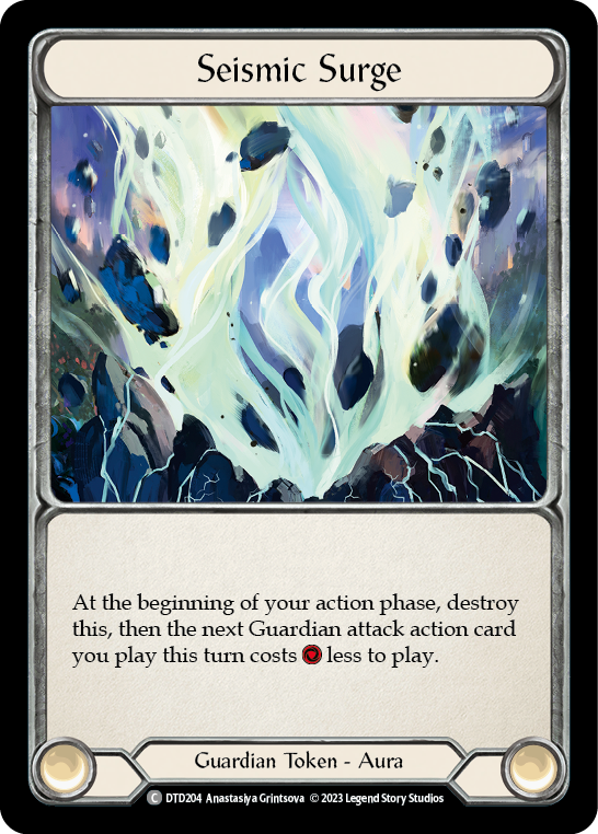 (DTD204) Flesh & Blood TCG Dusk till Dawn Single: Seismic Surge (Regular) Common