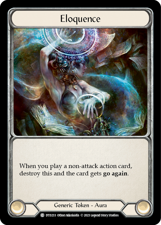 (DTD233) Flesh & Blood TCG Dusk till Dawn Single: Eloquence (Regular) Common