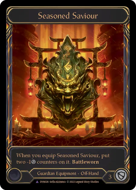 (DYN026) Flesh & Blood TCG Dynasty Single: Seasoned Saviour (Marvel) Marvel