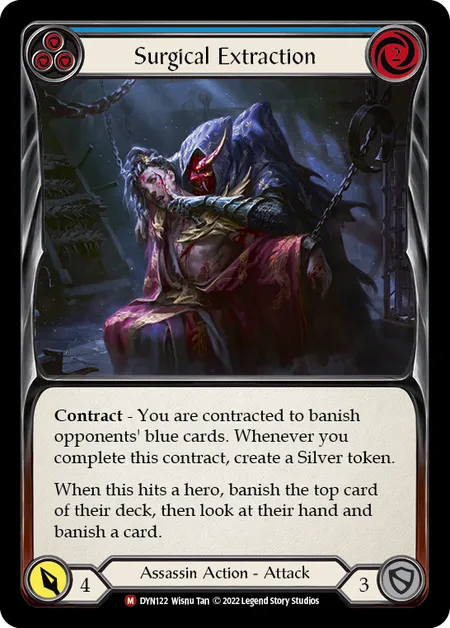 (DYN122) Flesh & Blood TCG Dynasty Single: Surgical Extraction (Regular) Majestic