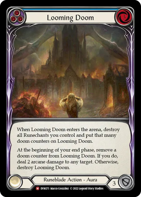 (DYN175) Flesh & Blood TCG Dynasty Single: Looming Doom (Regular) Majestic
