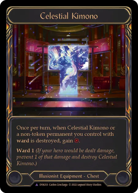 (DYN213) Flesh & Blood TCG Dynasty Single: Celestial Kimono (Marvel) Marvel