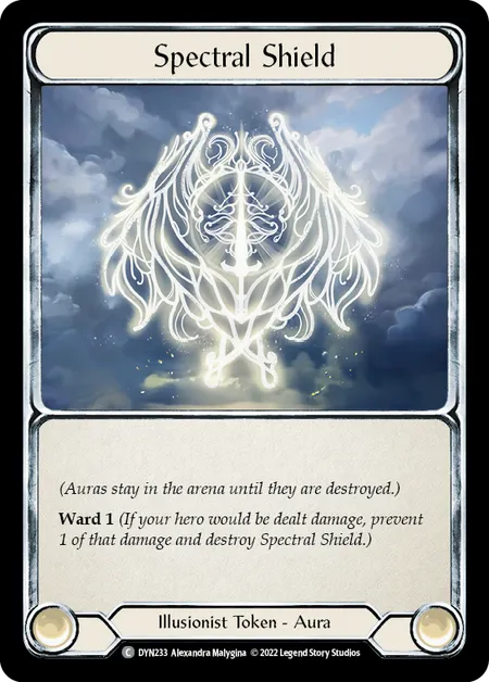 (DYN233) Flesh & Blood TCG Dynasty Single: Spectral Shield (Regular) Common