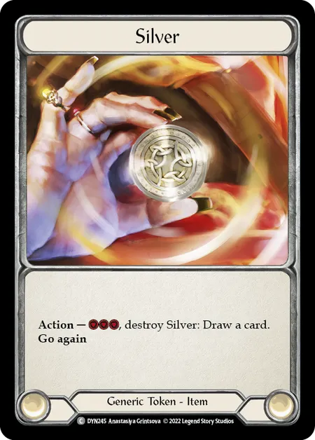 (DYN245) Flesh & Blood TCG Dynasty Single: Silver (Rainbow Foil) Common