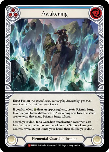 (ELE006) Flesh & Blood TCG Tales of Aria - First Single: Awakening (Regular) Majestic