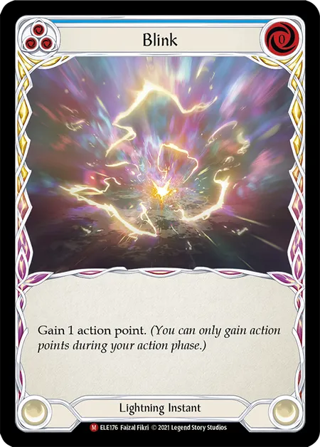 (ELE176) Flesh & Blood TCG Tales of Aria - First Single: Blink (Rainbow Foil) Majestic
