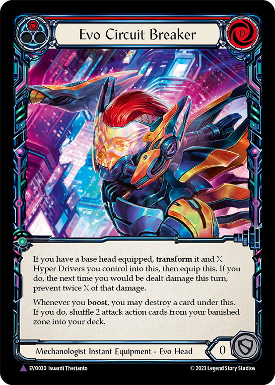 (EVO030) Flesh & Blood TCG Bright Lights Single: Evo Circuit Breaker (Marvel) Marvel