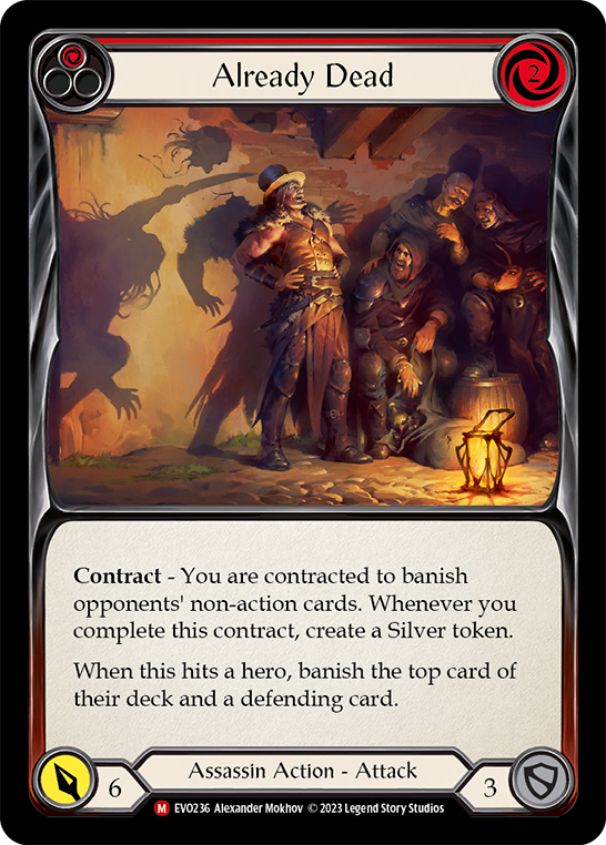 (EVO236) Flesh & Blood TCG Bright Lights Single: Already Dead (Regular) Majestic
