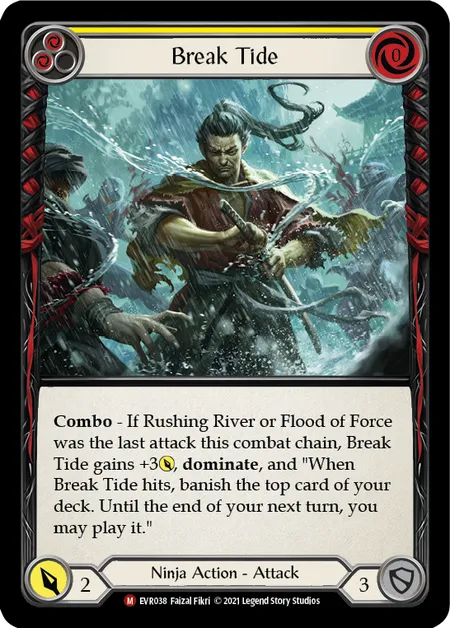 (EVR038) Flesh & Blood TCG Everfest - First Single: Break Tide (Regular) Majestic