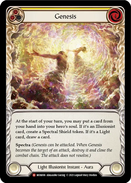 (MON006) Flesh & Blood TCG Monarch - First Single: Genesis (Regular) Majestic