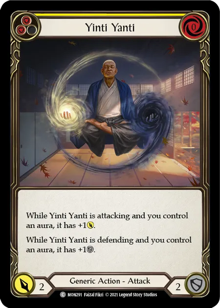 (MON291) Flesh & Blood TCG Monarch - First Single: Yinti Yanti (Yellow) (Regular) Common