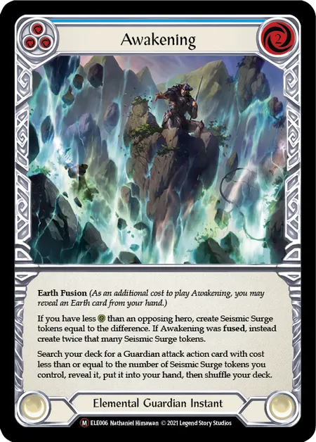 (ELE006) Flesh & Blood TCG Tales of Aria - Unlimited Single: Awakening (Regular) Majestic