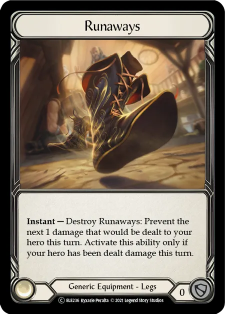 (ELE236) Flesh & Blood TCG Tales of Aria - Unlimited Single: Runaways (Regular) Common