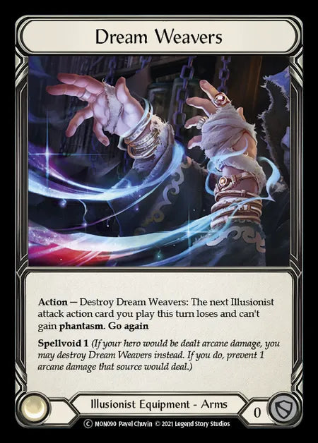 (MON090) Flesh & Blood TCG Monarch - Unlimited Single: Dream Weavers (Regular) Common