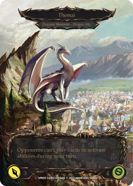 (UPR015) Flesh & Blood TCG Uprising Single: Invoke Themai // Themai (Marvel) Marvel