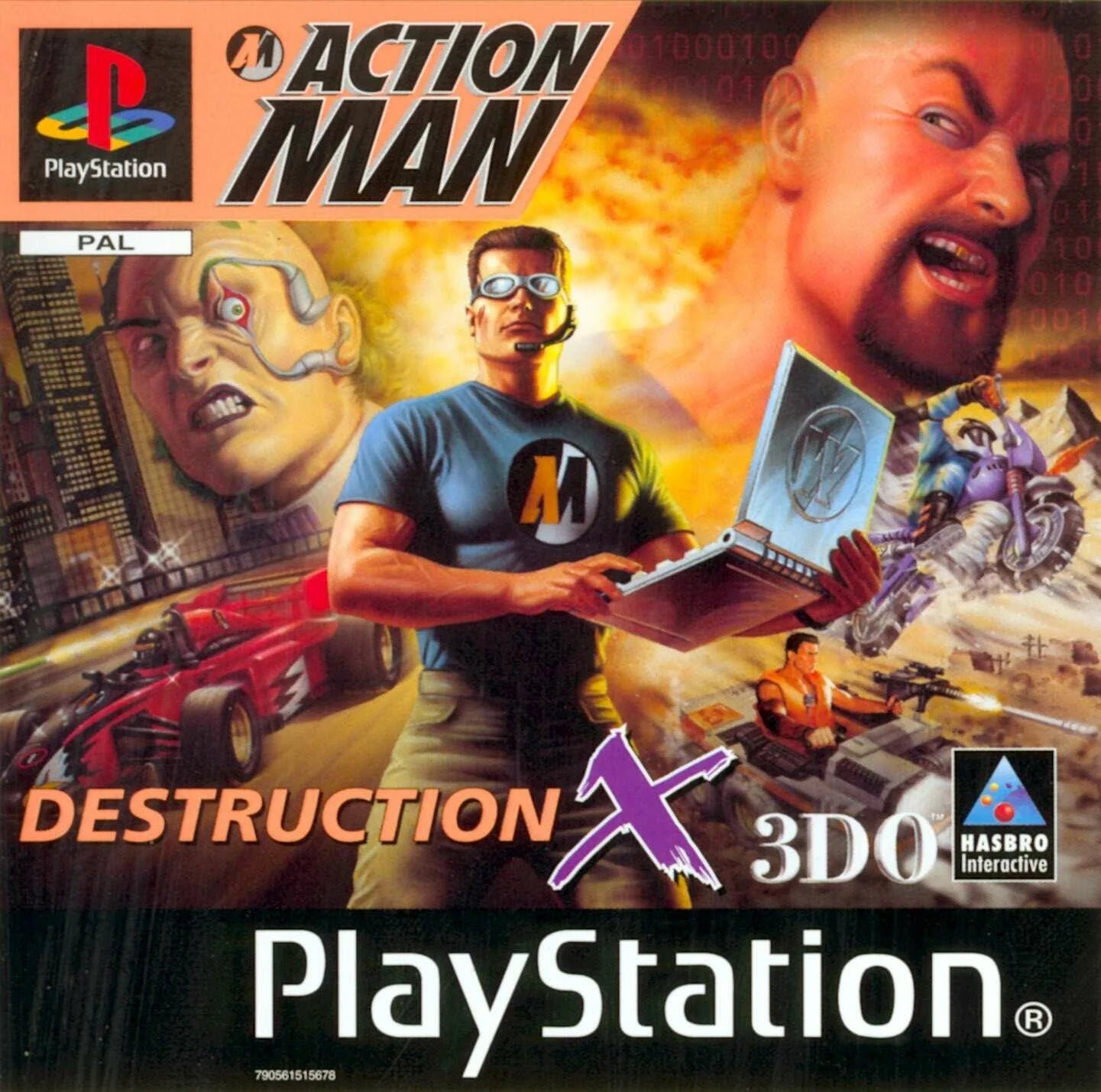 Playstation: Action Man Destruction X