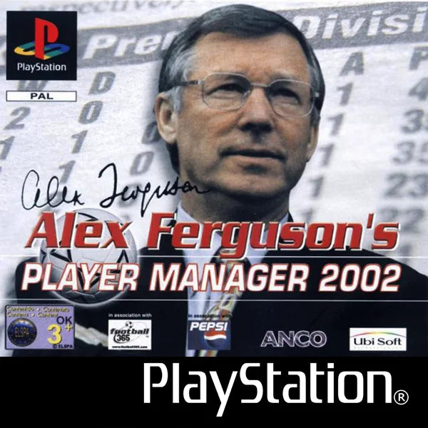 Playstation: Alex Ferguson's Player Manager 2002