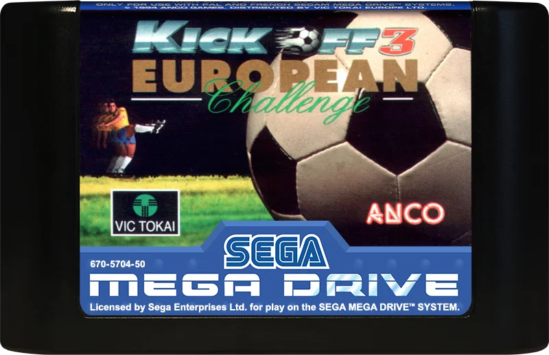 Mega Drive: Kick Off 3: European Challenge