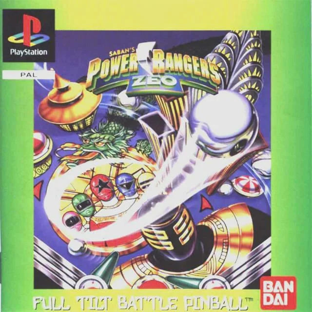Playstation: Power Rangers Zeo Full Tilt Battle Pinball