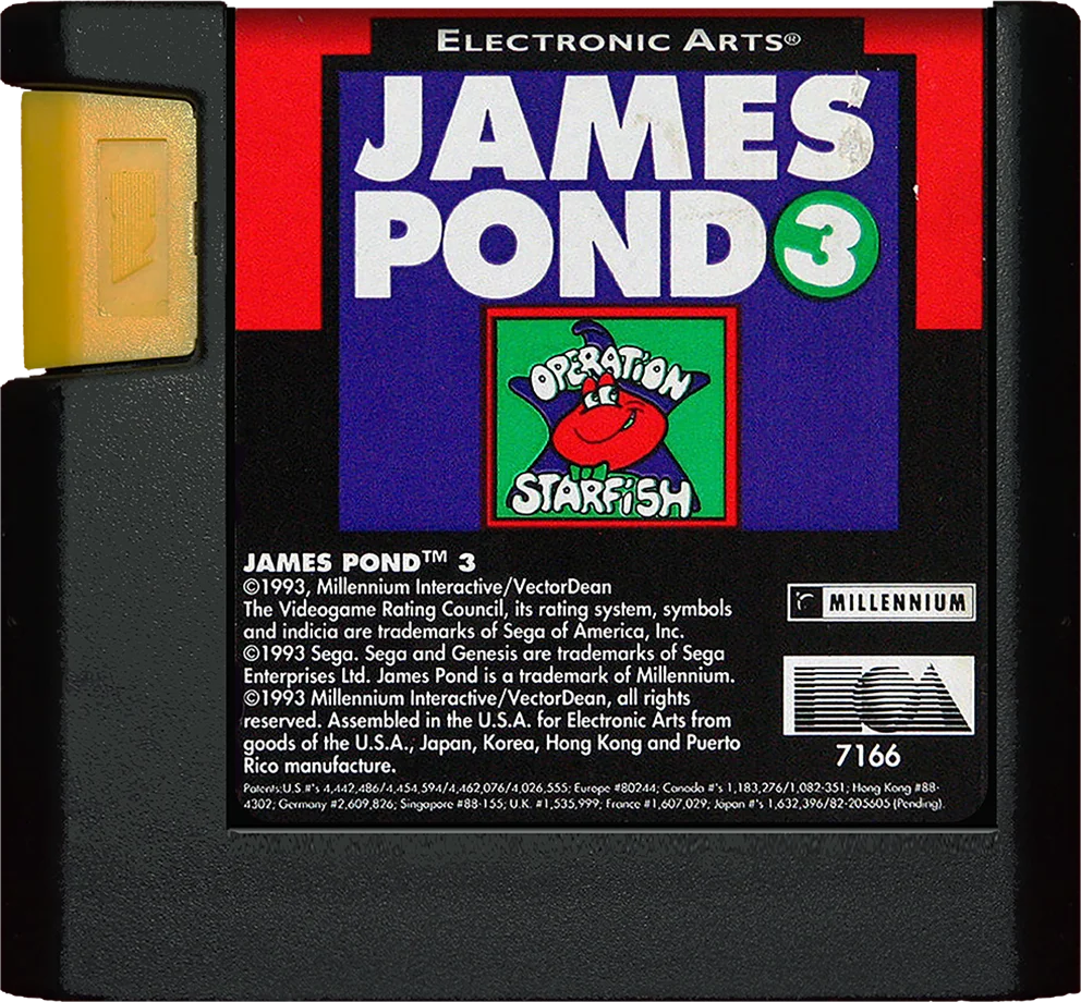 Mega Drive: James Pond 3: Operation Starfish