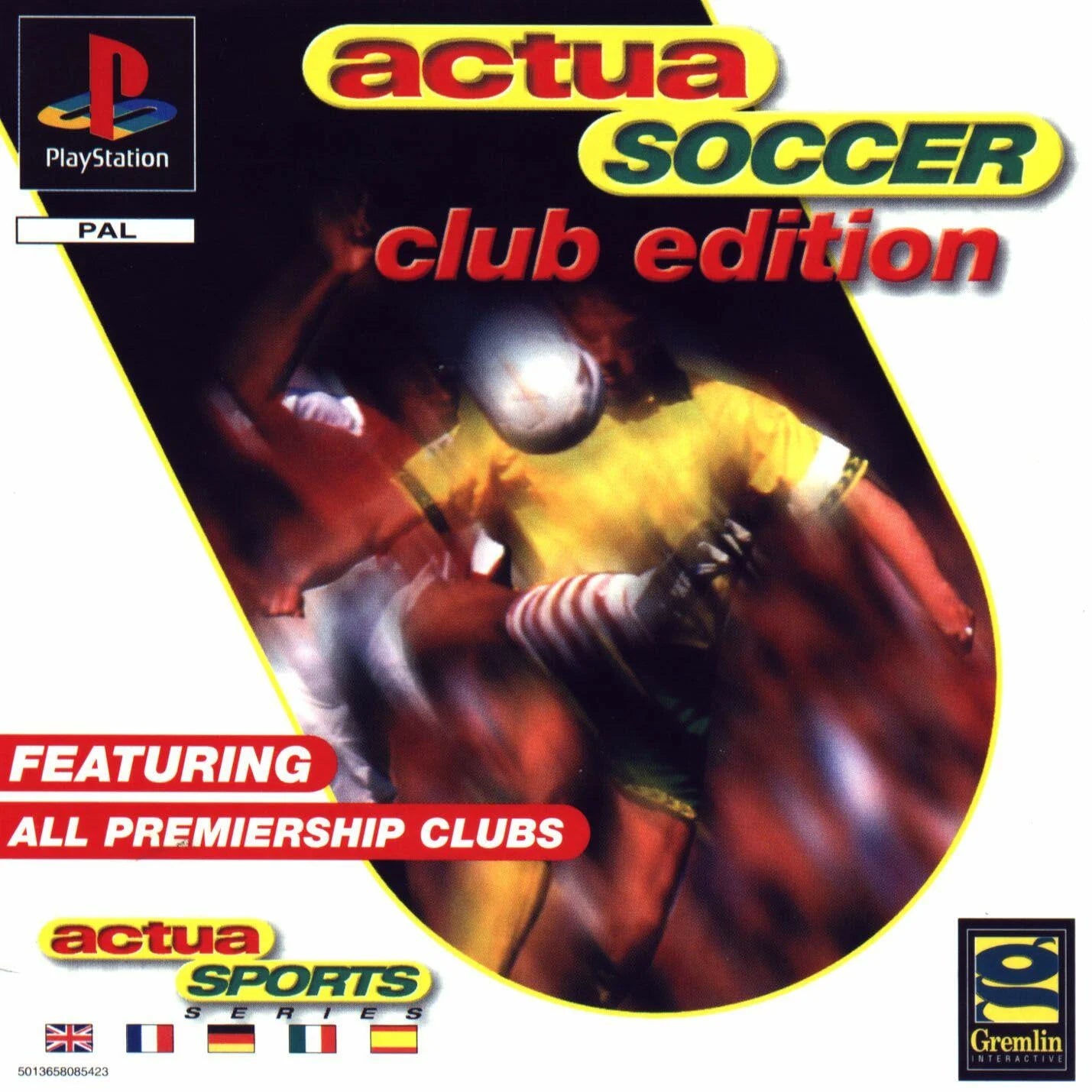 Playstation: Actua Soccer Club Edition