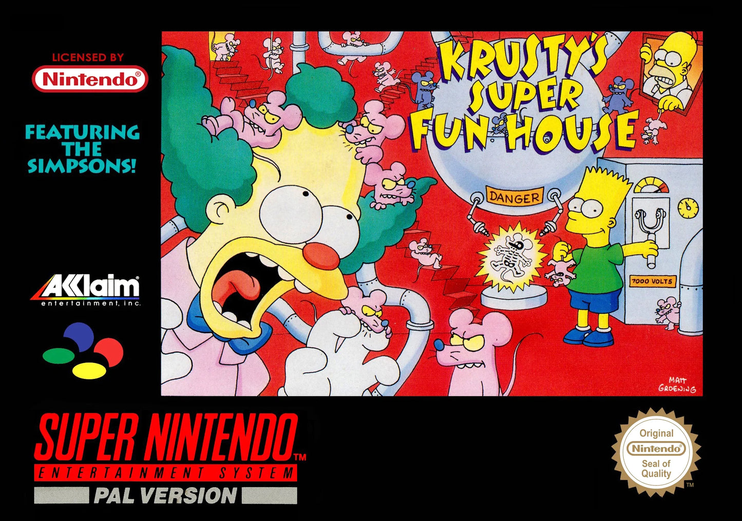 Super Nintendo: Krusty's Super Fun House